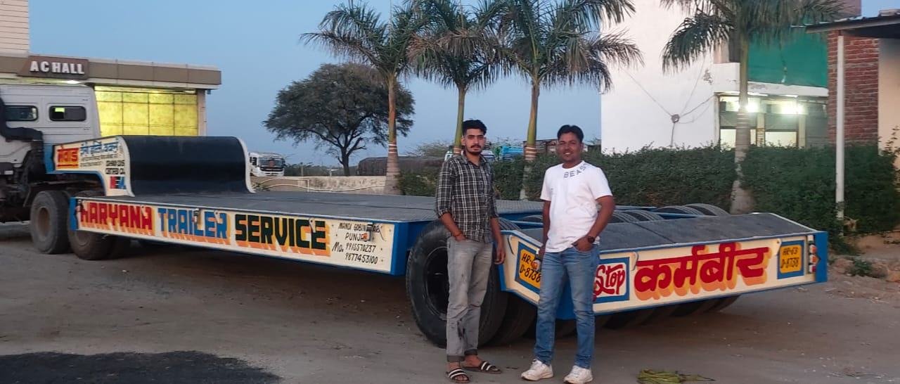 Haryana low bed trailer