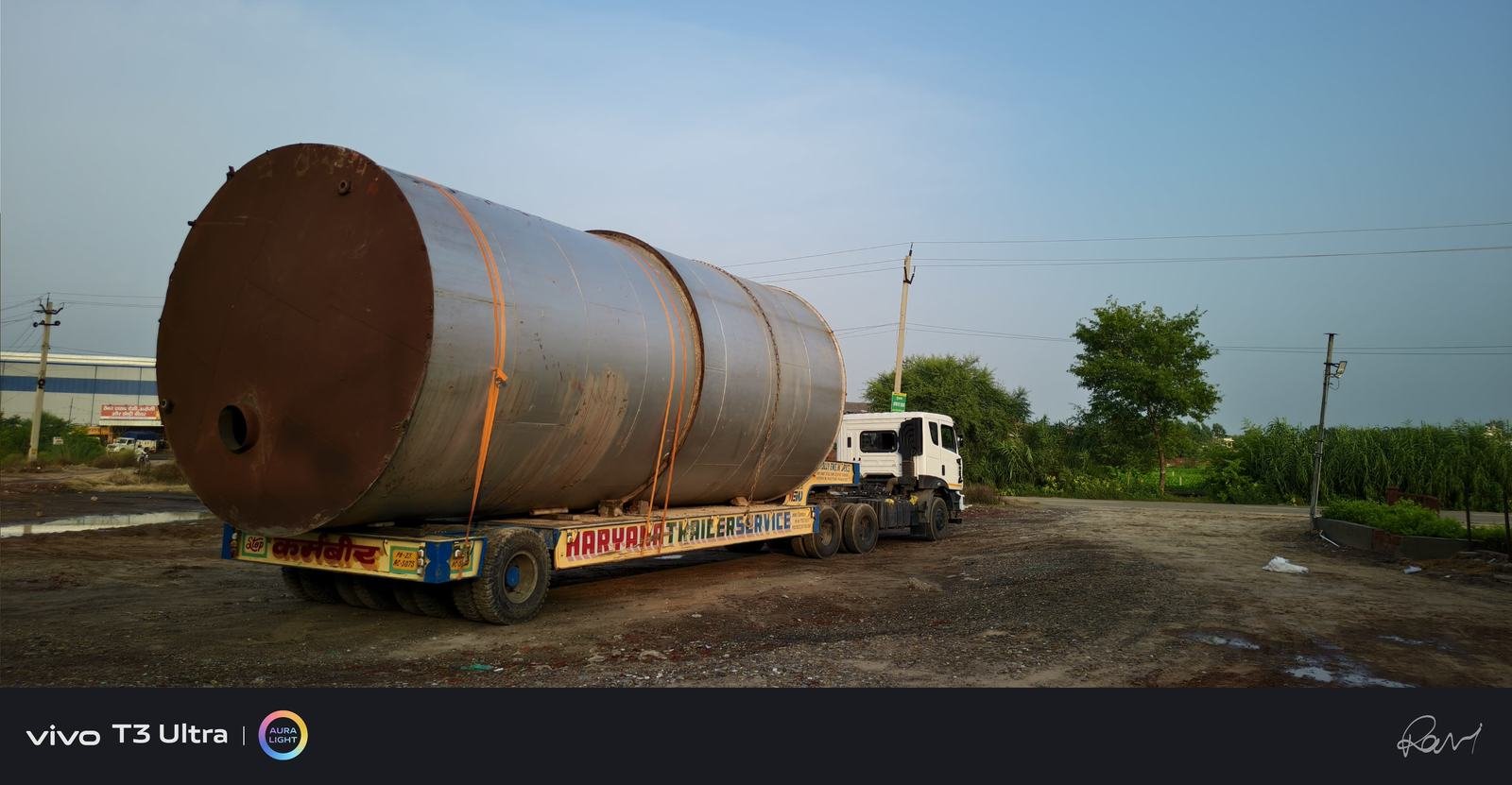 Industrial vessel transport